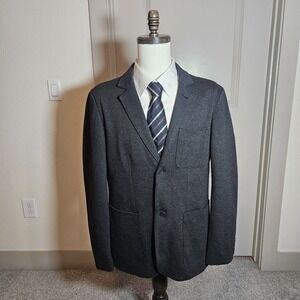 NWOT - Luigi Bertolli Weekend 40R Slim Suit‎ Blazer Jacket Men Stretch Gray NEW